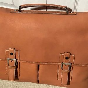New Hartmann Genuine 4700 Belting Leather Musette Bag, New $495, sell for $295